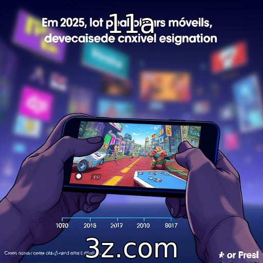 Crescimento do mercado de jogos móveis em 2025